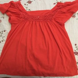 Old navy orange blouse
